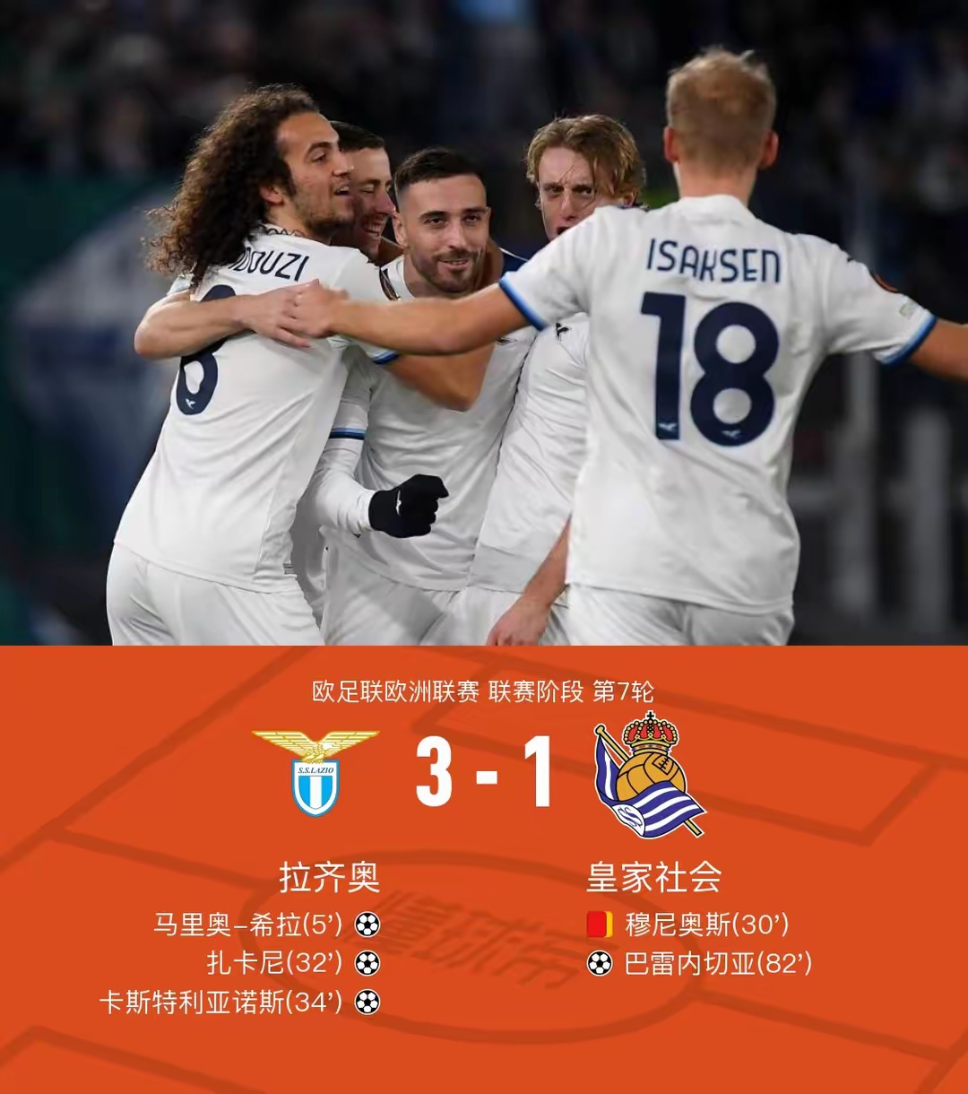 九游体育官网-拉齐奥队客场战胜对手，取得胜利